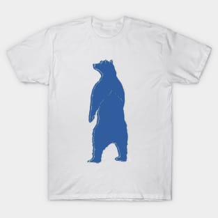 Blue bear in the night T-Shirt